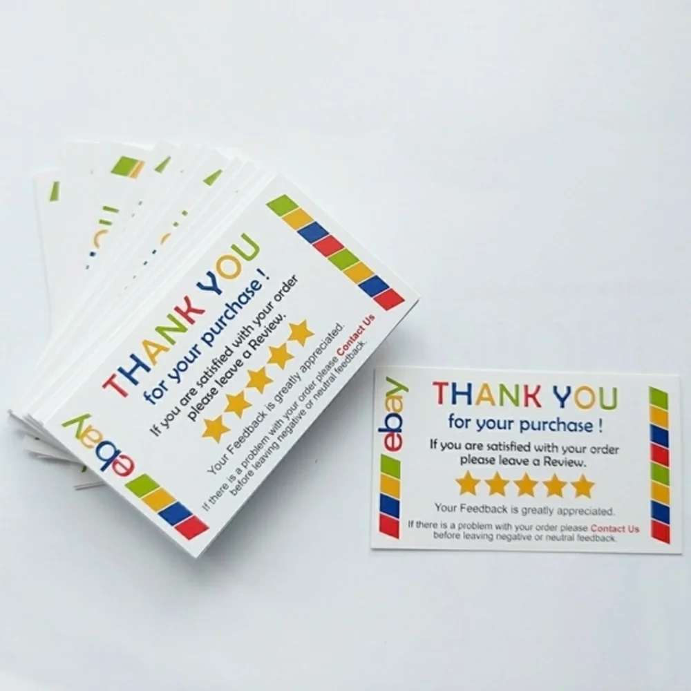 Thank you cards & Stickers